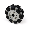 Easymech 100Mm Double Aluminium Omni Wheel (Bearing Type Roller)