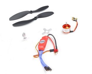 Set of 4 A2212 1000 KV BLDC Brushless DC Motor with SimonK 30A ESC and 1045 Propeller Set