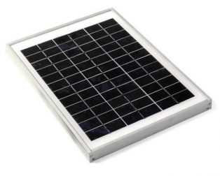 10W 12Volts 36-cell Solar Panel (41 x 40 CM)