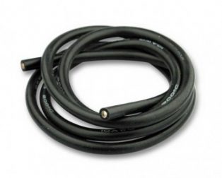 High Quality Ultra Flexible 10AWG Silicone Wire 1m (Black)