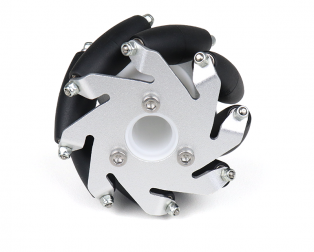 60mm Aluminum LEGO Compatible Mecanum Bearing Rollers Wheel-LEFT