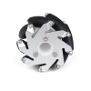 60Mm Aluminum Lego Compatible Mecanum Bearing Rollers Wheel-Right
