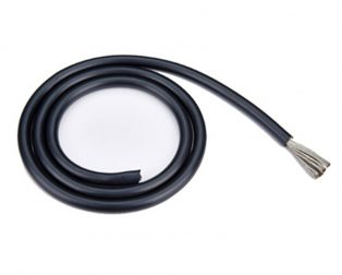 High Quality 6AWG Silicone Wire 0.5m (Black)