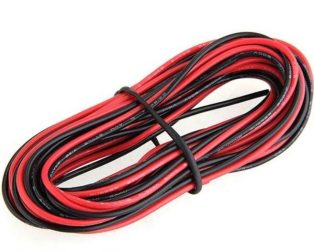 High Quality 30AWG Silicone Wire 5m (Red) + 5m (Black)