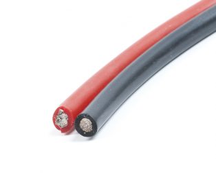 High Quality 6AWG Silicone Wire 1m (Black) + 1m (Red)