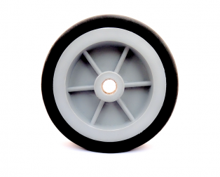 EasyMech Heavy Duty(HD) Disc Wheel 100mm Dia (Gray)
