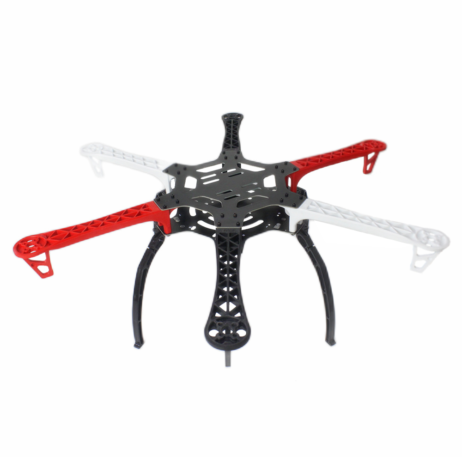 F550 Hexa-Copter Frame, Landing Gears And Integrated Pcb Kit