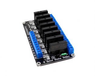 5V 2A 8-Channel SSR G3MB-202P Solid State Relay Module (Low level Trigger)
