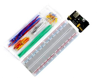 MB102 830 Points Breadboard+Power Supply+140 Jumper Wires Kit