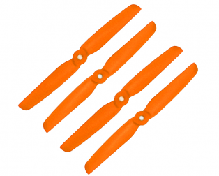 Orange HD Propellers 6030(6X3.0) Glass Fiber Nylon 2CW+2CCW-2pairs Orange