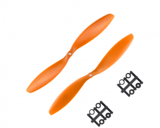 Orange HD Propellers 1147(11X4.7) ABS Orange 1CW+1CCW-1pair