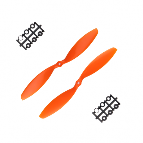 Orange Hd Propellers 1038(10X3.8) Abs Orange 1Cw+1Ccw-1Pair