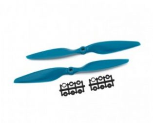 Orange HD Propellers 1045(10X4.5) Glass Fiber Nylon Blue 1CW+1CCW-1pair