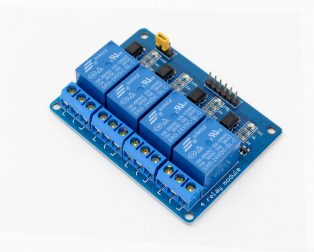 24V 4-Channel Relay Module (with Light Coupling)