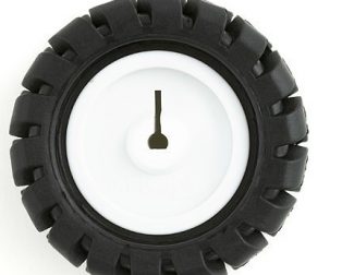 3PI miniQ Car wheel Tyre 44mm N20 DC Gear Motor Wheel
