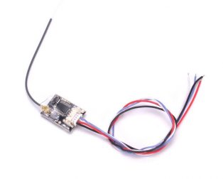 Mini Radio Receiver 2.4GHz Compatible with Flysky PPM & SBUS Remote Control Transmitter (Robu.in)