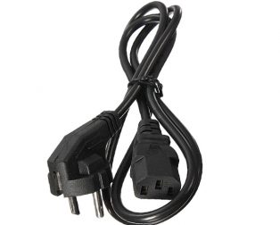 1.2M AC 10A 250V Power Supply Adapter Cord Cable EU Plug (Robu.in)