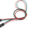 Generic 5Pcs Lot 70Cm 3 Pin Female To Female Jumper Wire Dupont Cable For 3D Printer