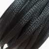 Free Shipping High Quality 10Meters Lot Three Wire Encryption 16Mm Black Expandable Braided Tube Mesh Woven