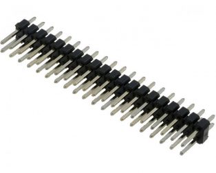 2.54MM pitch 40 Pin Male Double Row (2x20) Pin Header Strip Breakable-10pcs