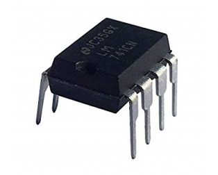 LM741CN PDIP-8 Operational Amplifier (Pack of 3 ICs)
