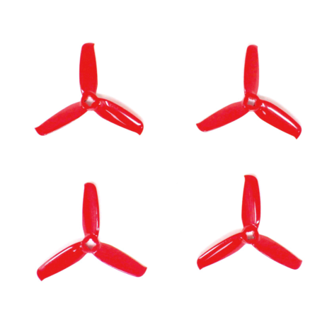 Orange 3052(3X5.2) Tri-Blade Flash Propellers 2Cw+2Ccw 2 Pair-Ferarri Red