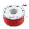 230M Pn B-30-1000 Insulated Pvc Coated 30Awg Wire Wrapping Wire-Red