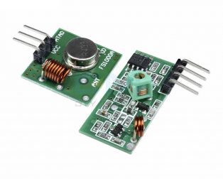 RF Transmitter Receiver Module 315MHz Wireless Link Kit For Arduino - ROBU.IN