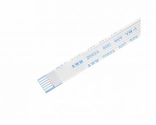 1mm Pitch 6 pin 200mm FPC A-Type Ribbon Flexible Flat Cable