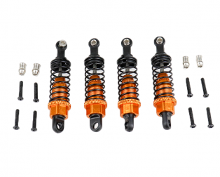 65mm Metal Front/Rear Shock Absorber for RC Car (Pack of 4)