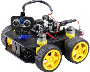 Cligo 4 WD Smart Intelligent DIY Robot Car Kit V1.0 for Kids