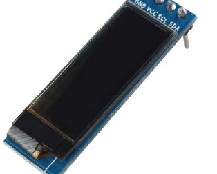 0.91 inch I2C/IIC Serial 4-Pin OLED Display Module-WHITE