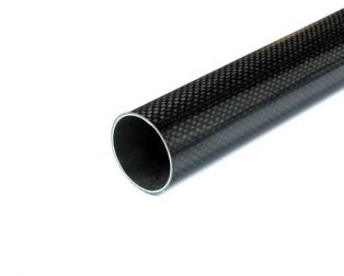 3K Roll-wrapped Carbon Fiber Tube (Hollow)30mm(OD)*27mm(ID)*280mm(L)
