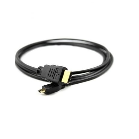 Black 1.5M Micro Hdmi To Hdmi Copper-Clad Steel Cable For Raspberry Pi 4B
