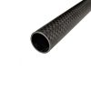 3K Roll-Wrapped Carbon Fibre Tube (Hollow) 14Mm(Od) * 12Mm(Id) * 1000Mm(L)