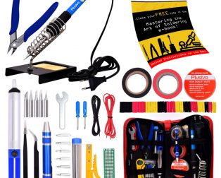Plusivo Soldering Kit (EU Plug) With Diagonal Wire Cutter