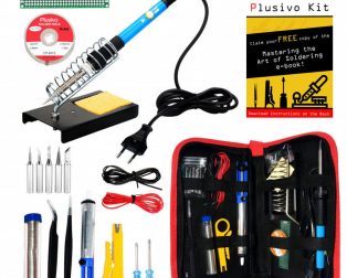 Plusivo Soldering Kit For Electronics (Plug Type: EU)