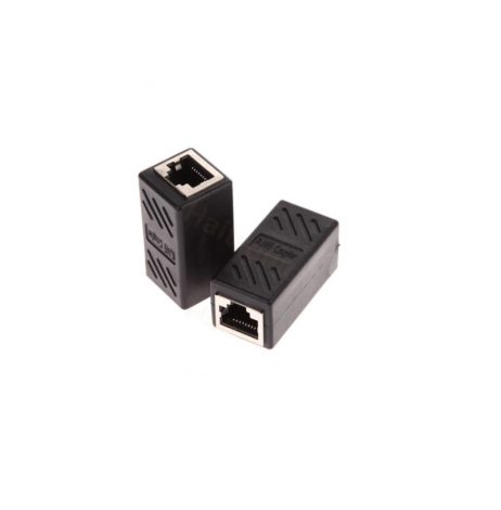 Rj45 Female-To-Female Lan Connector Ethernet Network Cable Extension Couple Joiner Adapter With Shield
