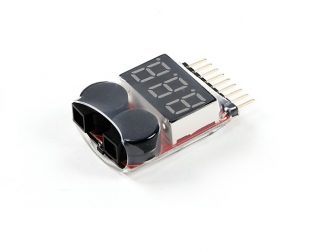 1-8S Lipo Battery Voltage Tester