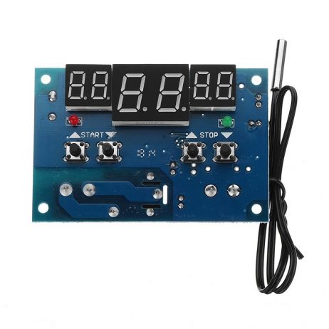 Dc12V Thermostat Intelligent Digital Thermostat Temperature Controller With Ntc Sensor Xh-W1401 Led Display