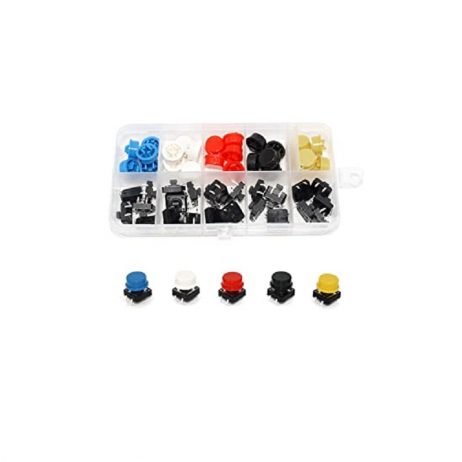 Generic Tactile Push Button Switch Assorted Kit – 25 Pcs 00