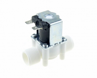 24V DC 1/2 Electric Solenoid Water Air Valve Switch (Normally Closed)