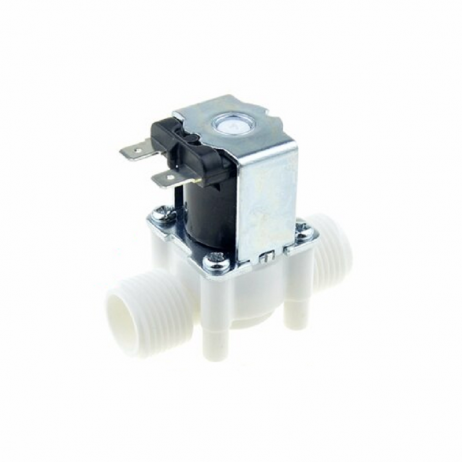 24V Dc 1/2 Electric Solenoid Water Air Valve Switch (Normally Closed)
