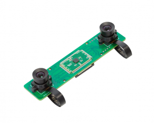 Arducam 2MP Stereo Camera for Raspberry Pi, Nvidia Jetson NanoXavier NX, Dual OV2311 Monochrome Global Shutter Camera Module