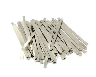 Nickel Strip with size 0.1 x 4 x100 mm Pure Nickel - Pack of 50