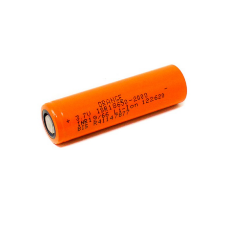 Orange A Grade Isr 18650 3.7V 2000Mah 10C Li-Ion Battery