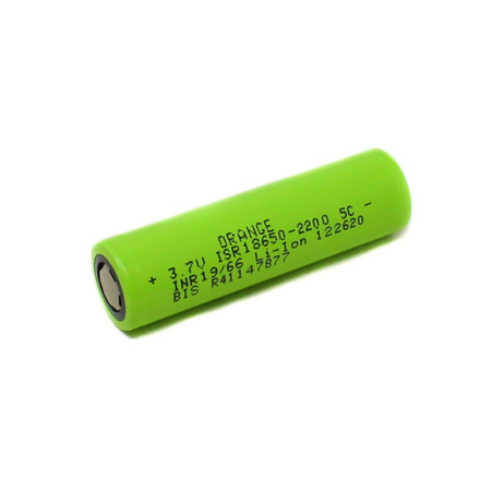 Orange A Grade Isr 18650 3.7V 2200Mah 10C Li-Ion Battery