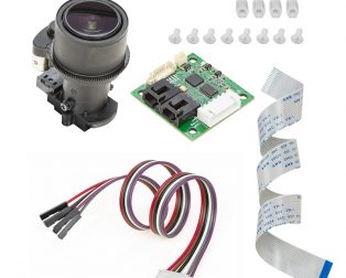 Arducam PTZ Pan Tilt Zoom Camera Controller for Raspberry Pi 4/3B+/3