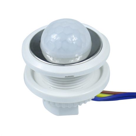 40Mm Led Pir Detector Infrared Motion Sensor Switch With Adjustable Time Delay
