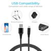 Ambrane Ambrane Fast Charging Braided Micro Usb Cable 3A 1